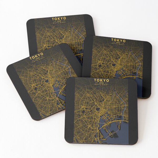 Item preview, Tokyo Golden Map designed and sold by My Digital Mind.
