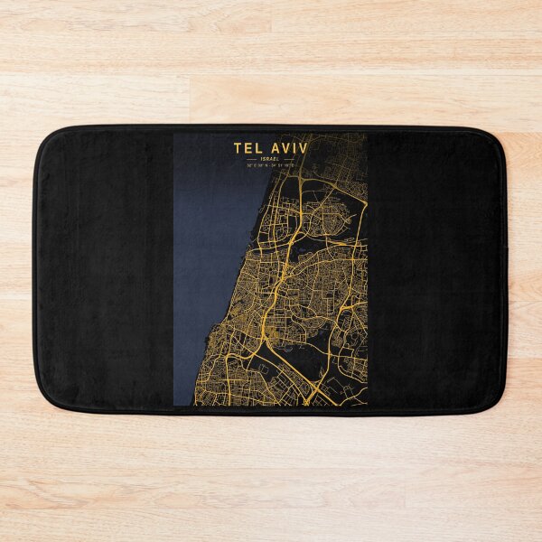 Item preview, Tel Aviv Golden Map designed and sold by My Digital Mind.