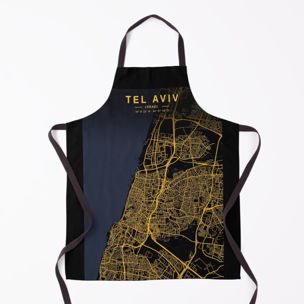 Item preview, Tel Aviv Golden Map designed and sold by My Digital Mind.