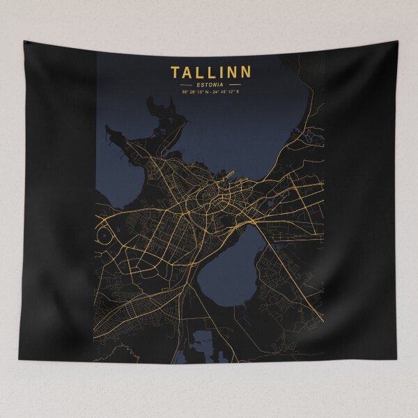 Item preview, Tallinn Golden Map designed and sold by My Digital Mind.
