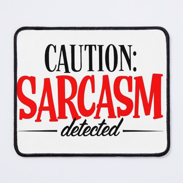 Item preview, Caution: Sarcasm Detected designed and sold by CircaSassy.