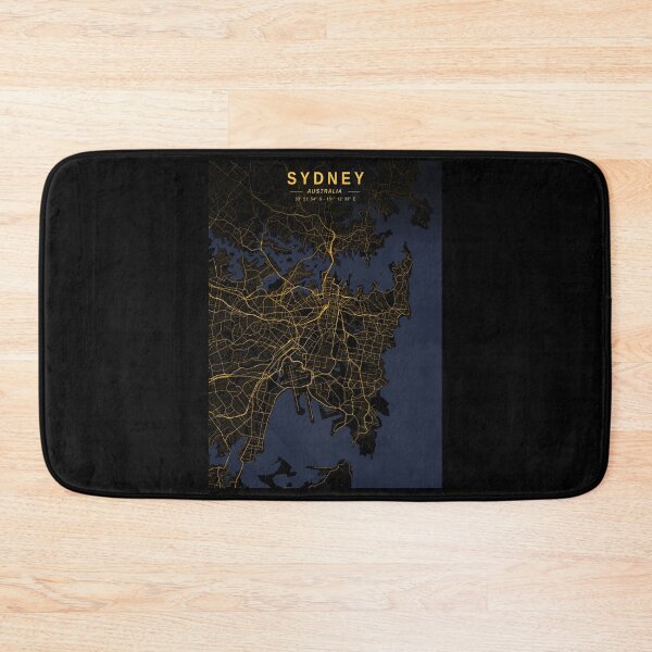 Item preview, Sydney Golden Map designed and sold by My Digital Mind.