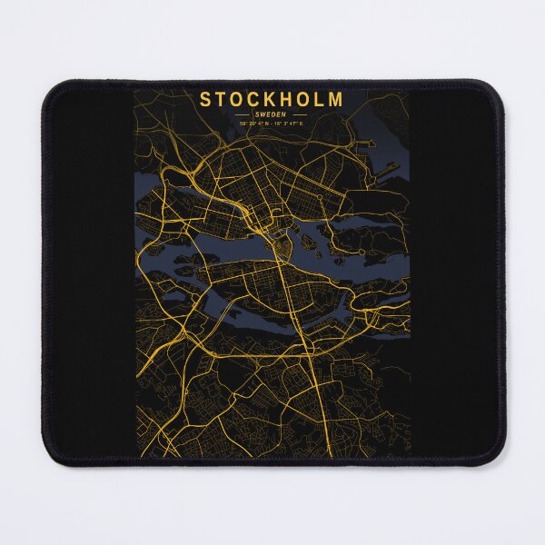 Item preview, Stockholm Golden Map designed and sold by My Digital Mind.