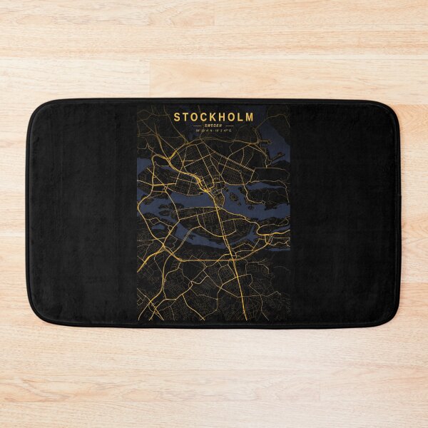 Item preview, Stockholm Golden Map designed and sold by My Digital Mind.