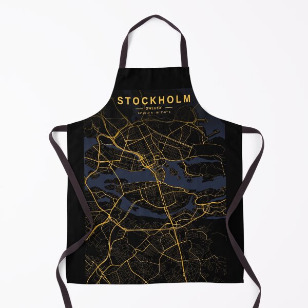 Item preview, Stockholm Golden Map designed and sold by My Digital Mind.
