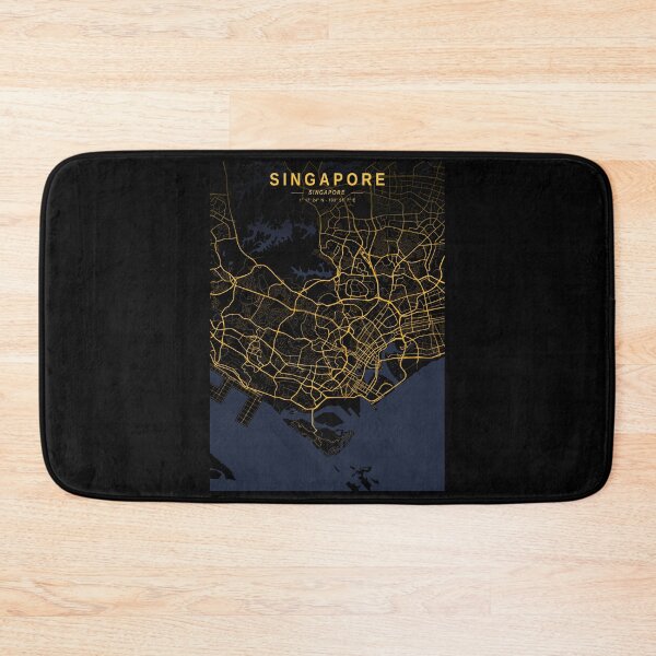 Item preview, Singapore Golden Map designed and sold by My Digital Mind.