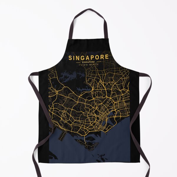Artikelvorschau, Singapur Golden Map entworfen und verkauft von My Digital Mind.
