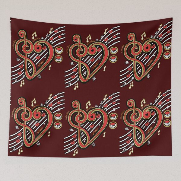Item preview, Music of the heart designed and sold by Guti-nine.