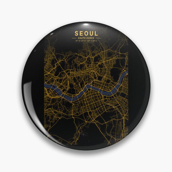 Item preview, Seoul Golden Map designed and sold by My Digital Mind.