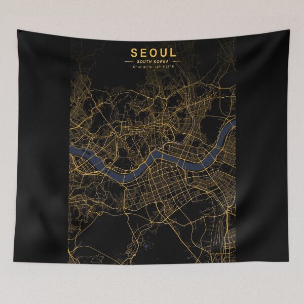 Item preview, Seoul Golden Map designed and sold by My Digital Mind.