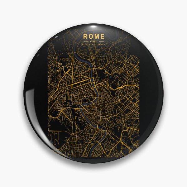 Item preview, Rome Golden Map designed and sold by My Digital Mind.