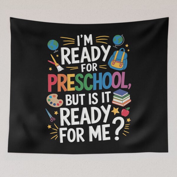 Item preview, Pre-k Back To School First Day Of Preschool designed and sold by tearbytea.