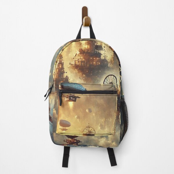 Item preview, Skybound City: A Steampunk Dream Above the Clouds designed and sold by AbstractAnom.