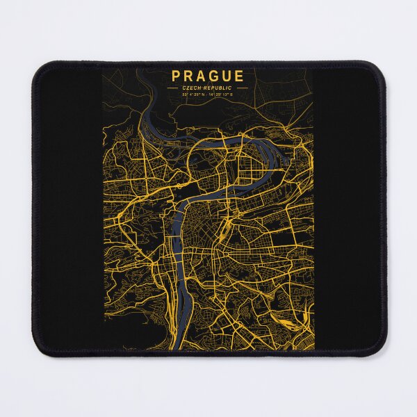 Item preview, Prague Golden Map designed and sold by My Digital Mind.