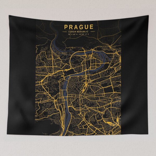 Item preview, Prague Golden Map designed and sold by My Digital Mind.