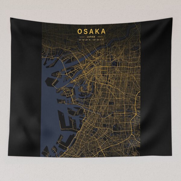 Item preview, Osaka Golden Map designed and sold by My Digital Mind.
