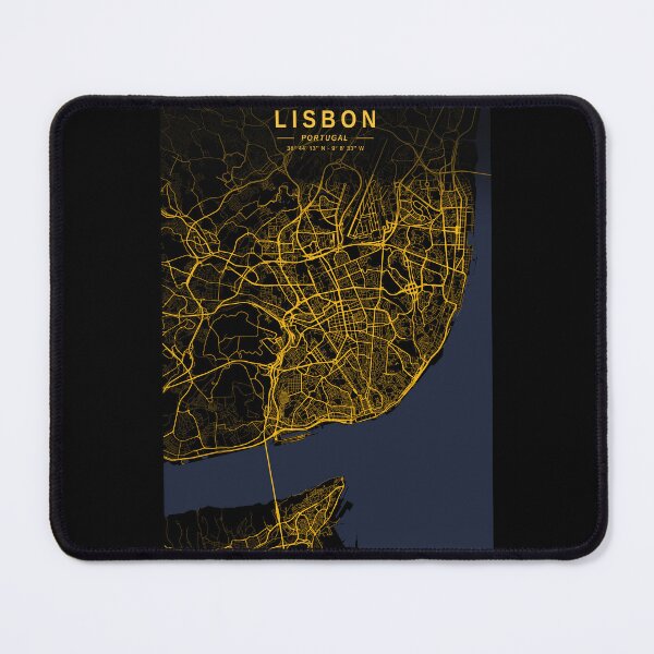 Item preview, Lisbon Golden Map designed and sold by My Digital Mind.