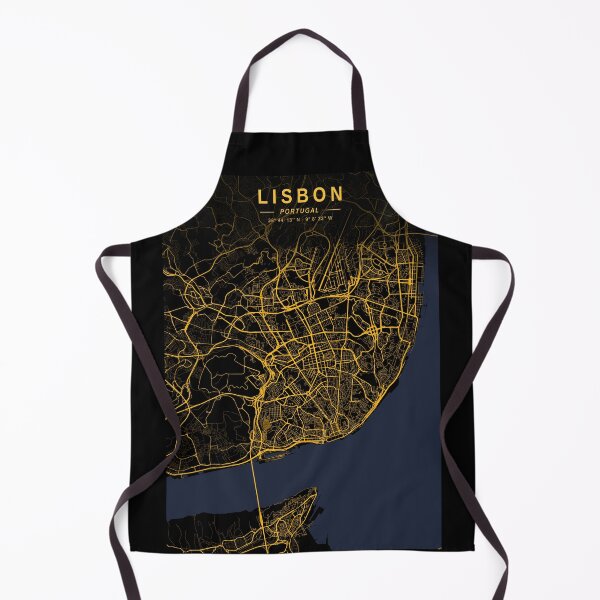 Item preview, Lisbon Golden Map designed and sold by My Digital Mind.