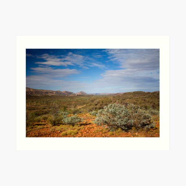 Western MacDonnell Ranges Art Print