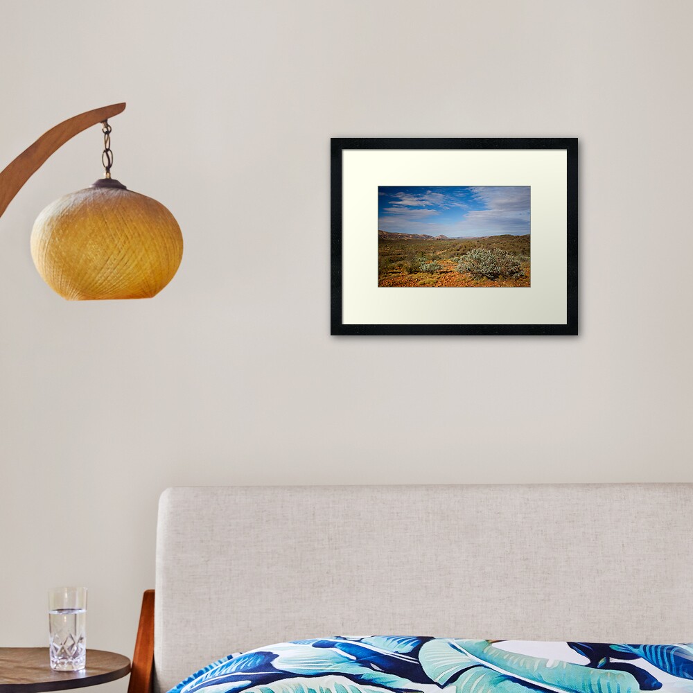 Western MacDonnell Ranges Framed Art Print