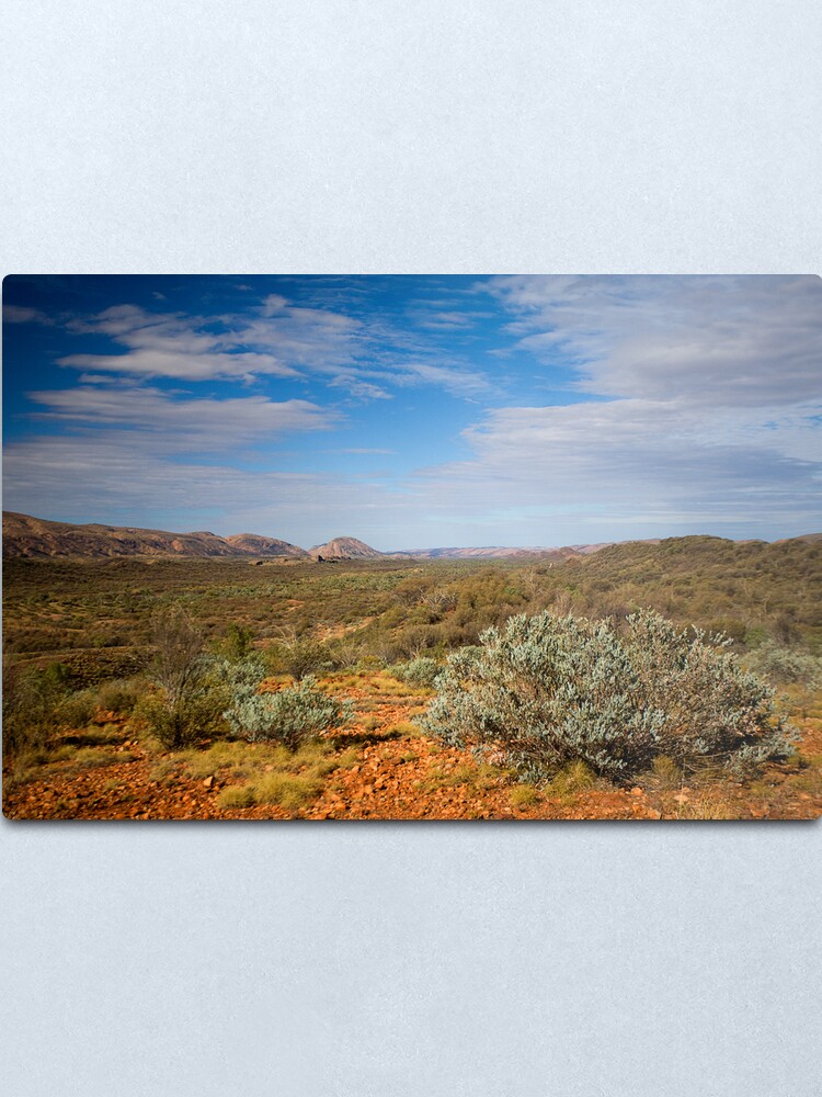Alternate view of Western MacDonnell Ranges Metal Print