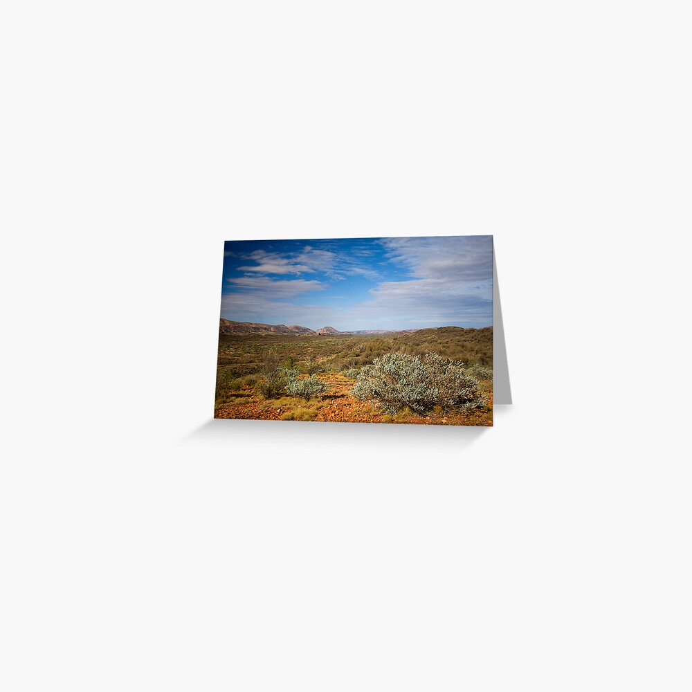 Western MacDonnell Ranges Greeting Card
