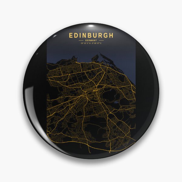 Item preview, Edinburgh Golden Map designed and sold by My Digital Mind.