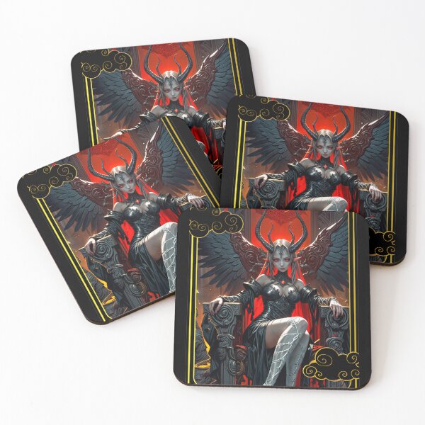Item preview, Tarot - The Infernal Queen designed and sold by anime-black.