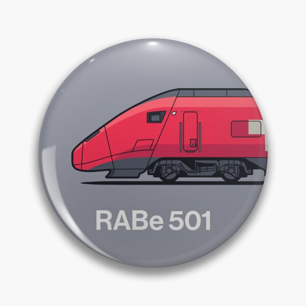 Item preview, RABe Grey High Speed Train Side Switzerland designed and sold by VoodooCircus.