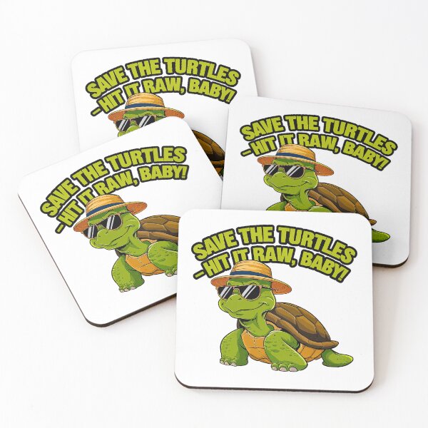 Item preview, Save The Turtles Hit It Raw Save the Turtles designed and sold by Amanda's Factory.