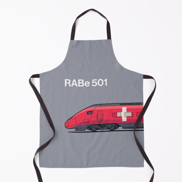 Item preview, RABe Grey High Speed Train Side Switzerland designed and sold by VoodooCircus.