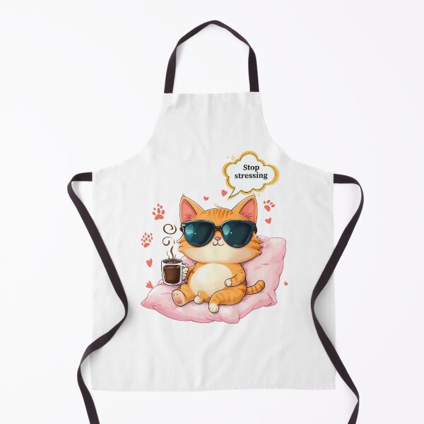 Item preview, Stop Stressing Meowt T-Shirt – Funny Cat Pun Tee for Cat Lovers! ? designed and sold by VibeVault12.