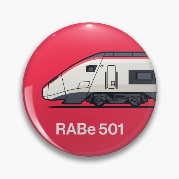 Item preview, RABe Red High Speed Train Side Switzerland designed and sold by VoodooCircus.