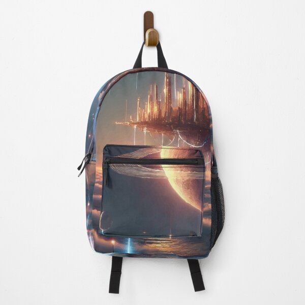 Item preview, Celestial City Above the Clouds: A Cosmic Dream designed and sold by AbstractAnom.