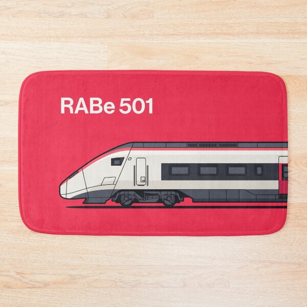 Item preview, RABe Red High Speed Train Side Switzerland designed and sold by VoodooCircus.
