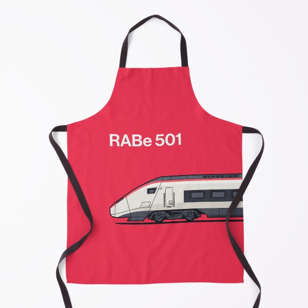 Item preview, RABe Red High Speed Train Side Switzerland designed and sold by VoodooCircus.