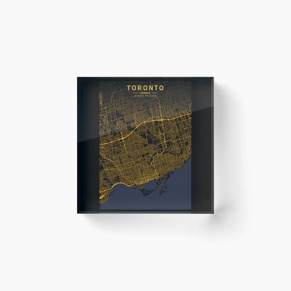 Item preview, Toronto Golden Map designed and sold by My Digital Mind.