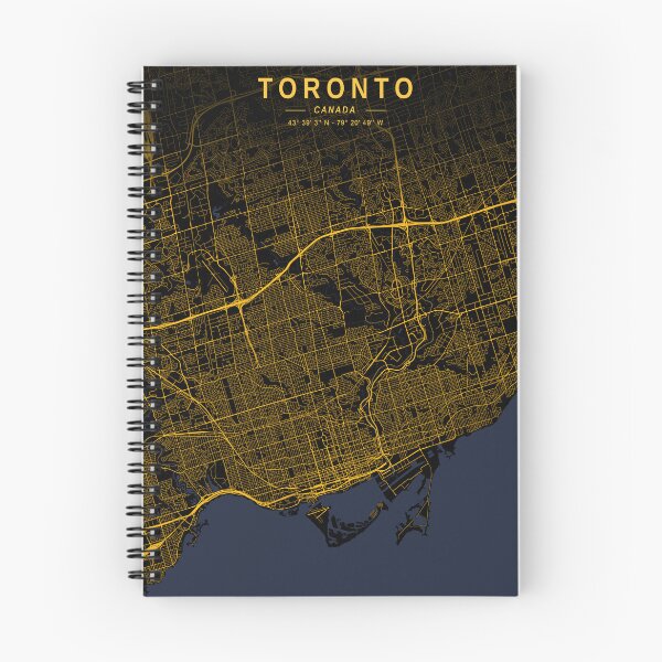Item preview, Toronto Golden Map designed and sold by My Digital Mind.