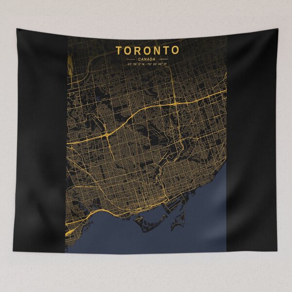 Item preview, Toronto Golden Map designed and sold by My Digital Mind.
