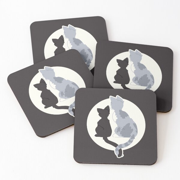 Item preview, Kitty Love - Black Grey designed and sold by golovesomeart.