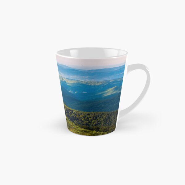 sun lit valley in afternoon Tall Mug