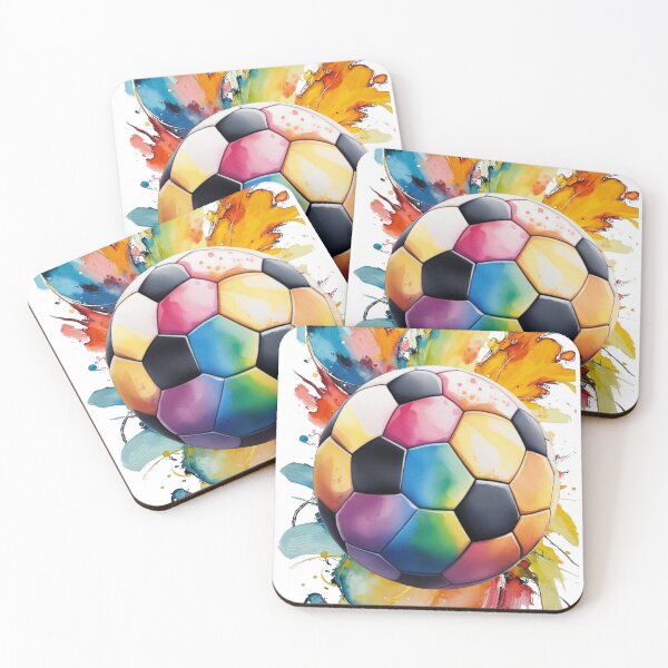 Item preview, The Cool Soccer Dad with  Sports Art splash designed and sold by GreyMoonForest.