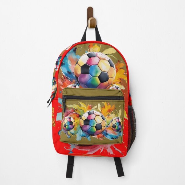 Item preview, The Cool Soccer Dad with Sports Art splash designed and sold by GreyMoonForest.