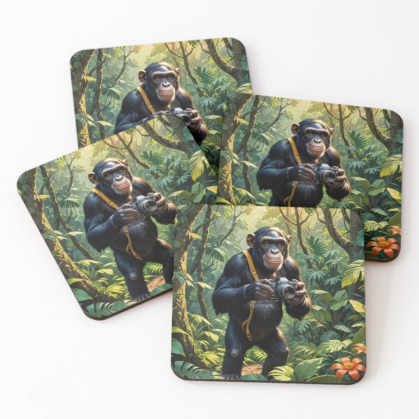 Item preview, A chimpanzee monkey holding a camera designed and sold by yeshayad.