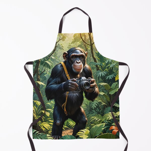 Item preview, A chimpanzee monkey holding a camera designed and sold by yeshayad.