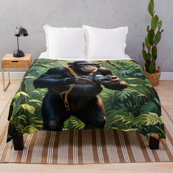 Item preview, A chimpanzee monkey holding a camera designed and sold by yeshayad.