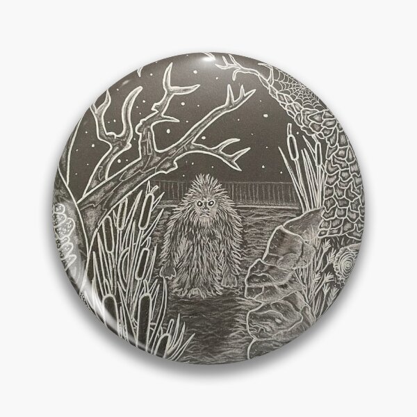 Item preview, “Dark Waters” Sasquatch Bigfoot designed and sold by SasquatchShop.