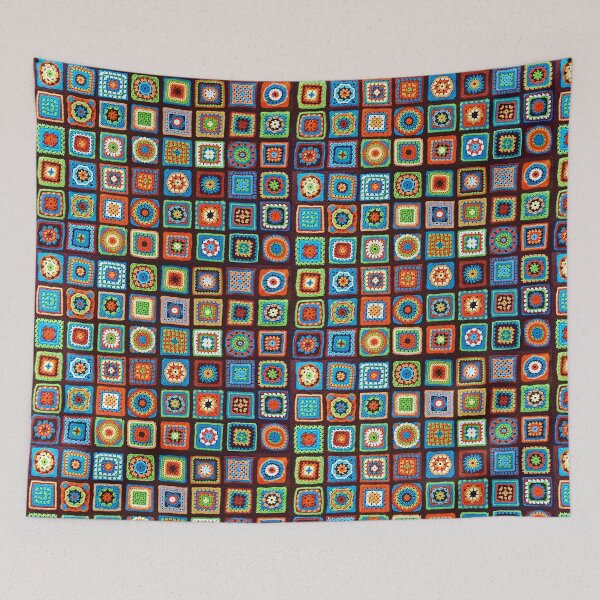 Item preview, Granny Square Jamboree designed and sold by Foxloxart.
