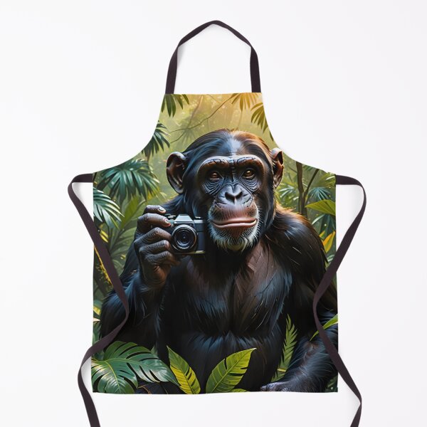 Item preview, A chimpanzee monkey holding a camera designed and sold by yeshayad.