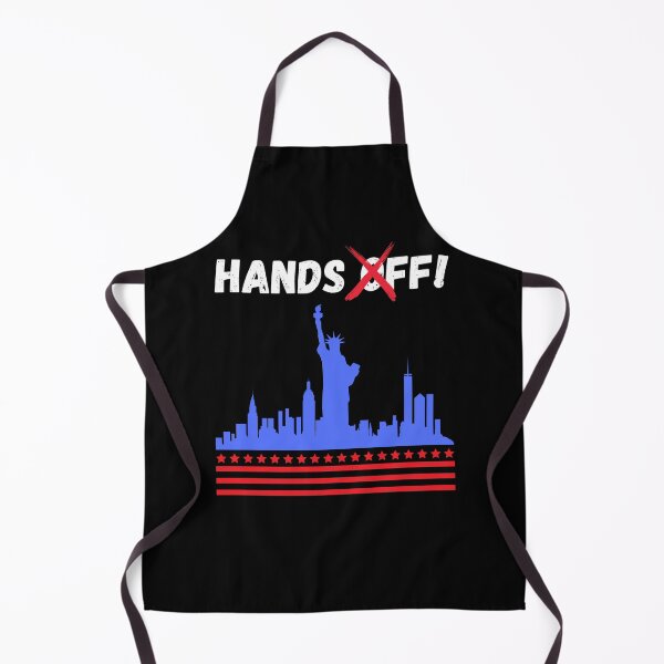 Item preview, Hands Off – Statue of Liberty and Skyline Design designed and sold by piocreations.